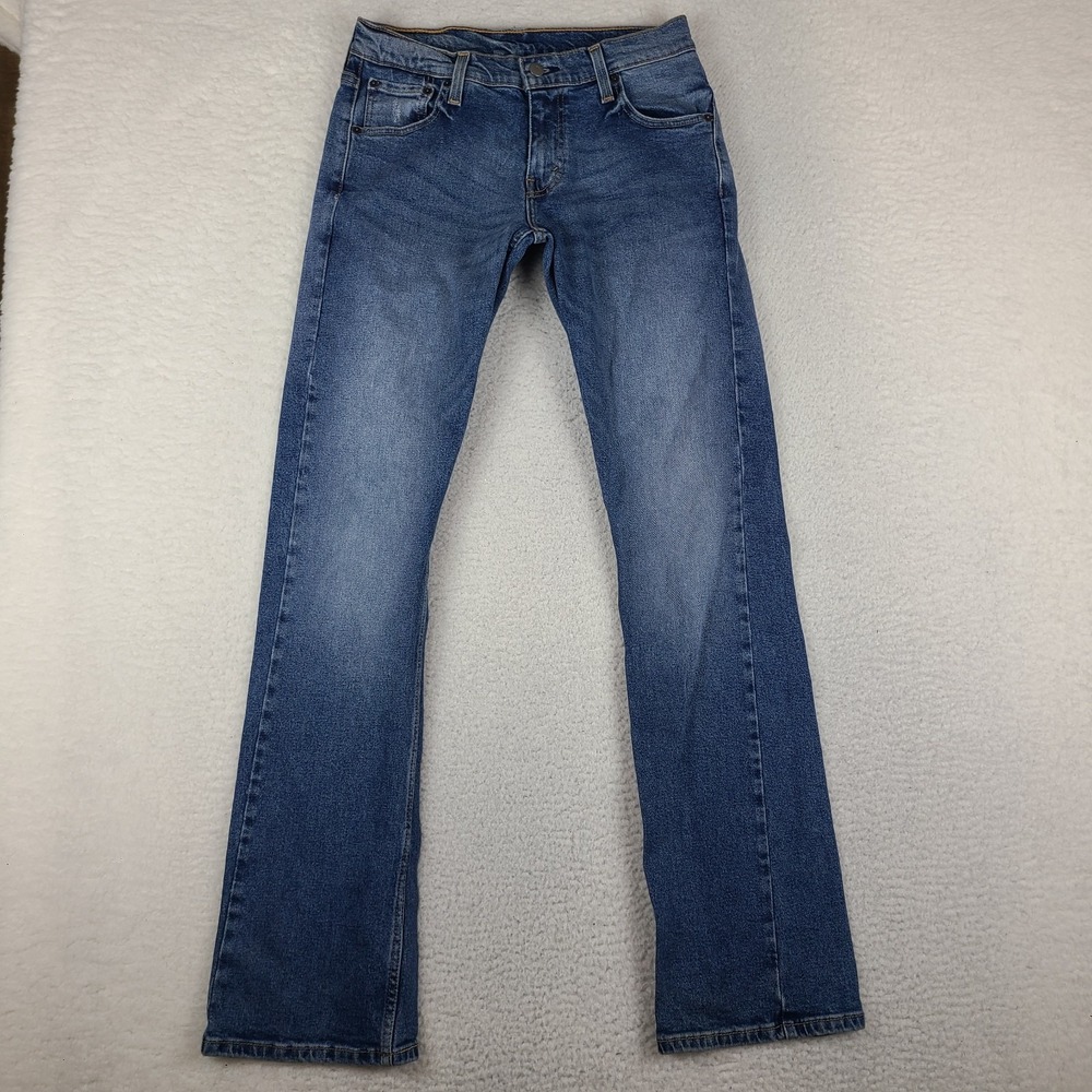 Levi's 527 Jeans Mens 30x34 Blue Slim Boot Cut Medium Wash Denim